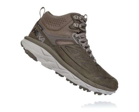 Hoka One One Challenger Mid GORE-TEX - Sapatos De Caminhada Mulher Marrom | PT-sEbeQ5q